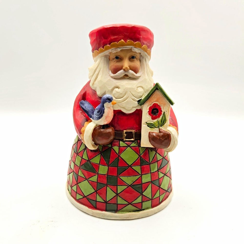 Jim Shore Heartwood Creek Cozy Christmas Santa Hand Painted Resin 2011 4022913